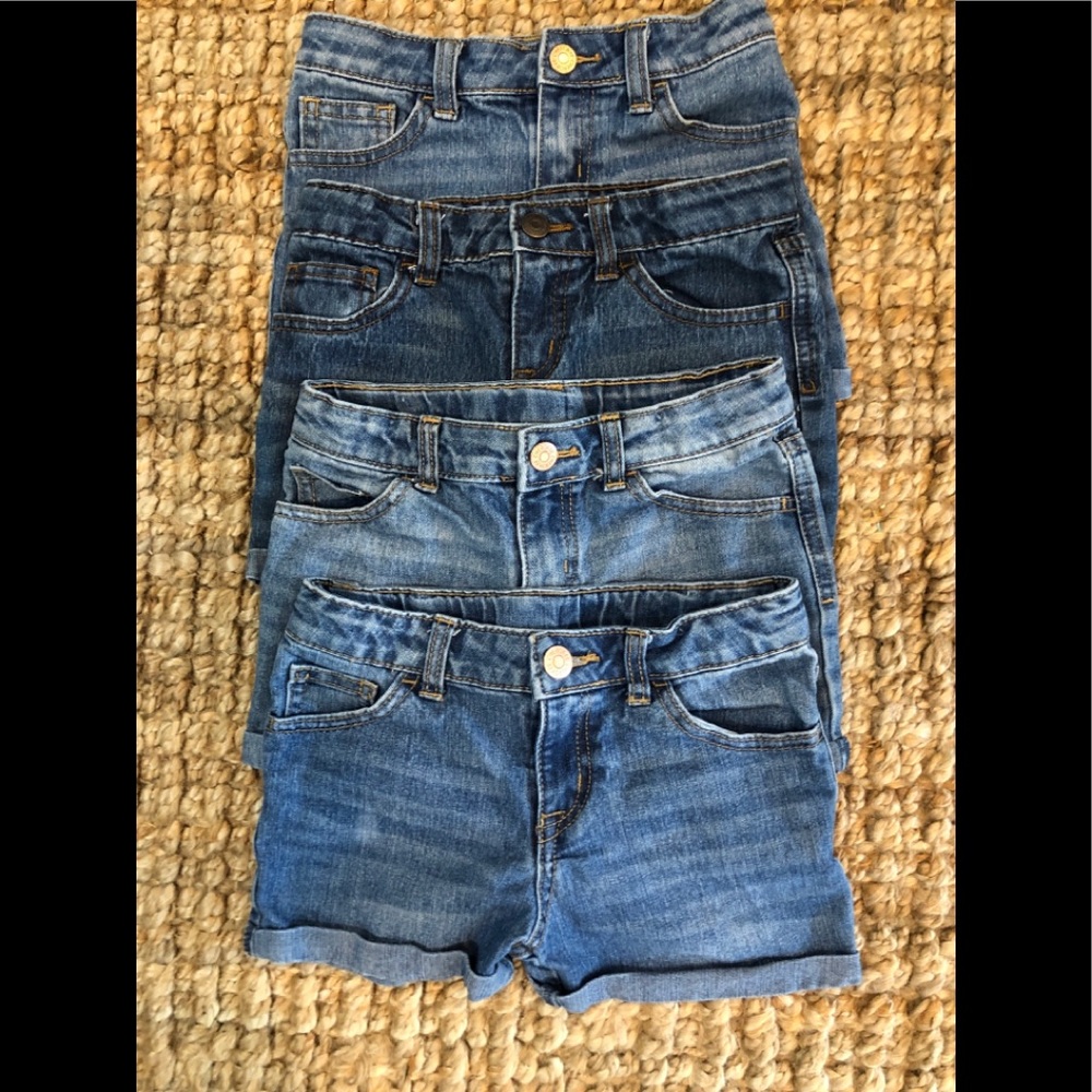 Denim shorts in like new condition.